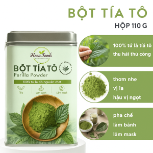 Bột Tía Tô Nguyên Chất Hena foods 100g