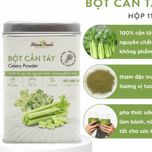 Bột Cần Tây Nguyên Chất Hena Foods 100g