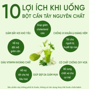 Bột Cần Tây Nguyên Chất Hena Foods 100g